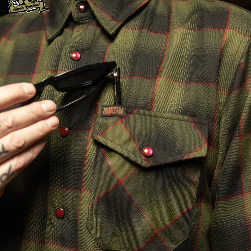 DIXXON Flannel ELM ST 2.0 Flannel Shirt - Freddy Krueger - Horror- Men's L - Picture 5 of 12